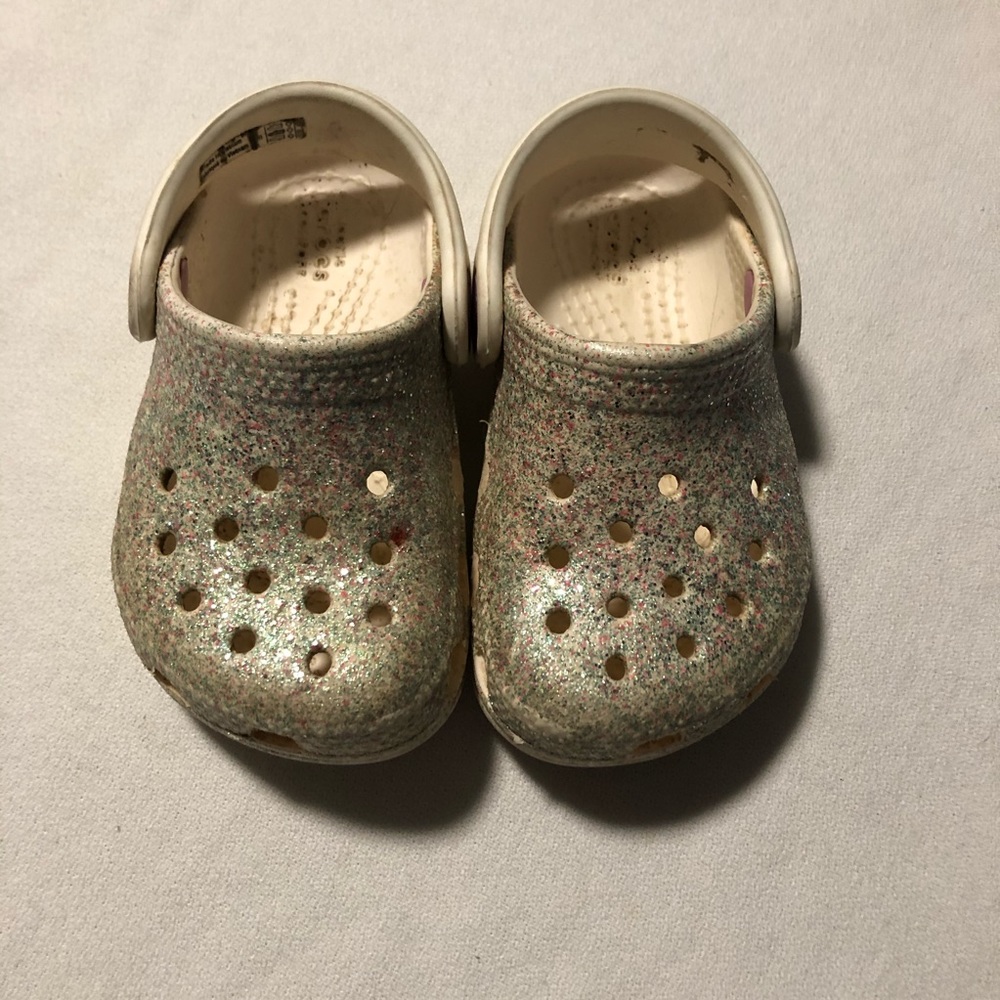 Sparkly Crocs